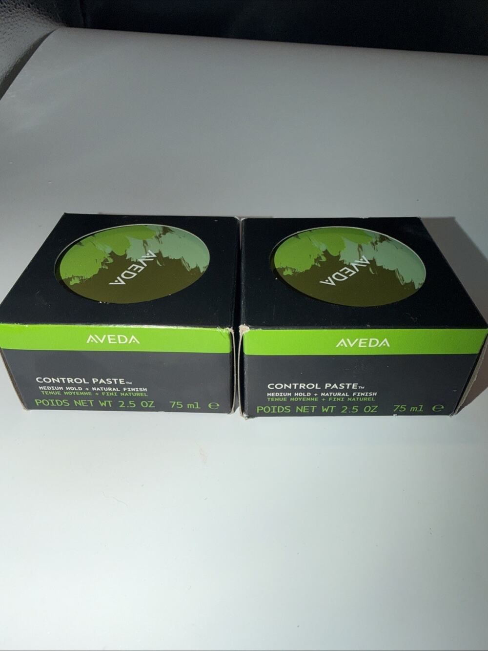 Aveda Control Paste Hair Medium Hold + Natural Finish - 2.5 oz - 2 Pack